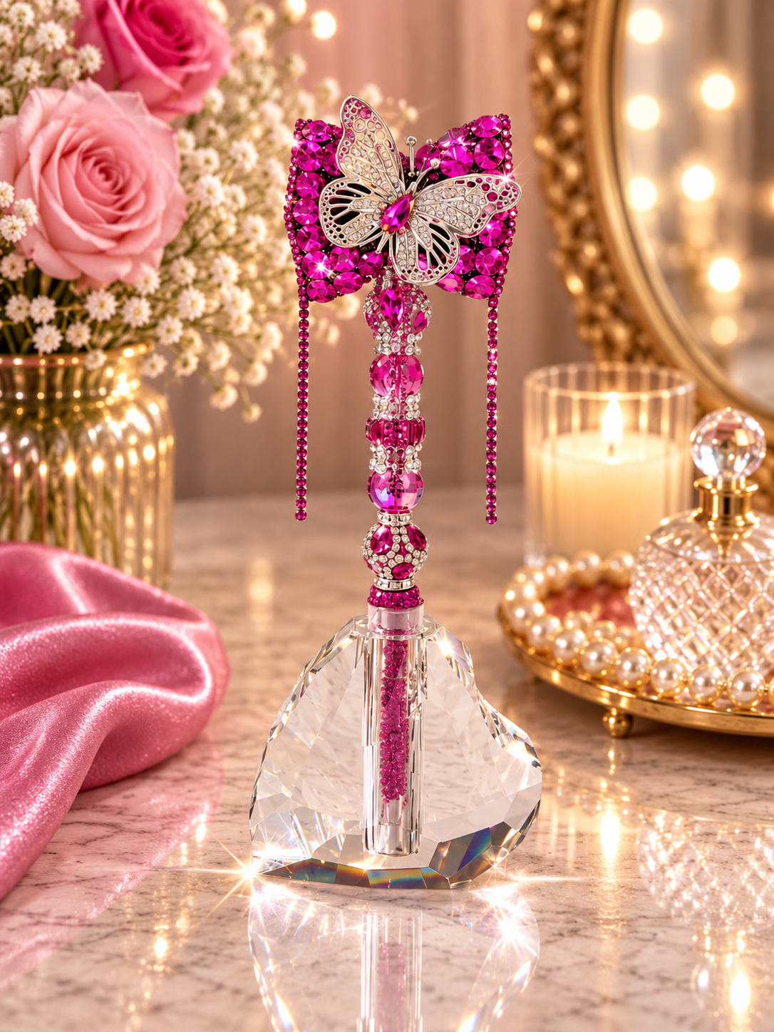 Ready to Ship Regular Large Fancy Topper Pen