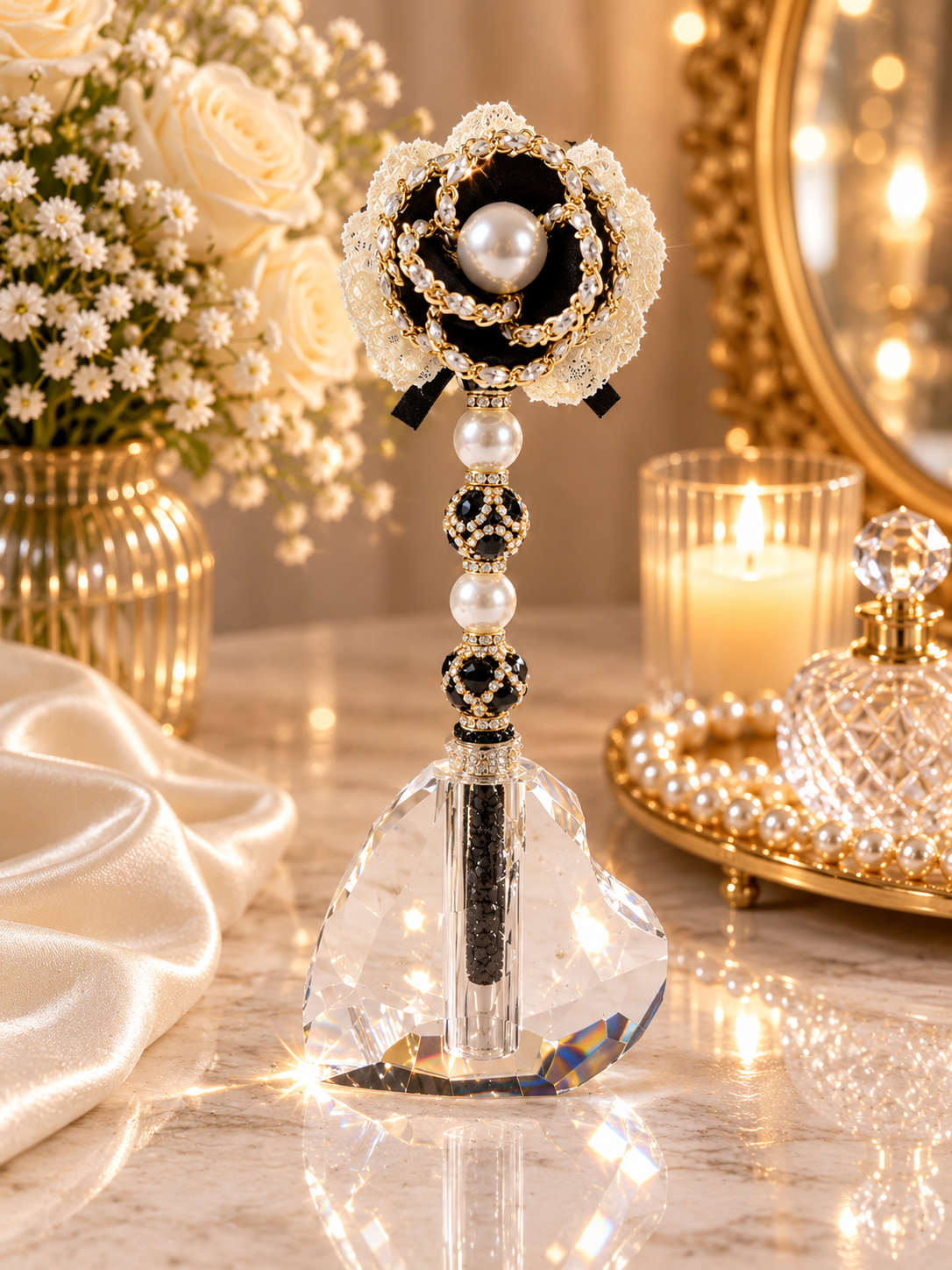 Ready to Ship Regular Large Fancy Topper Pen