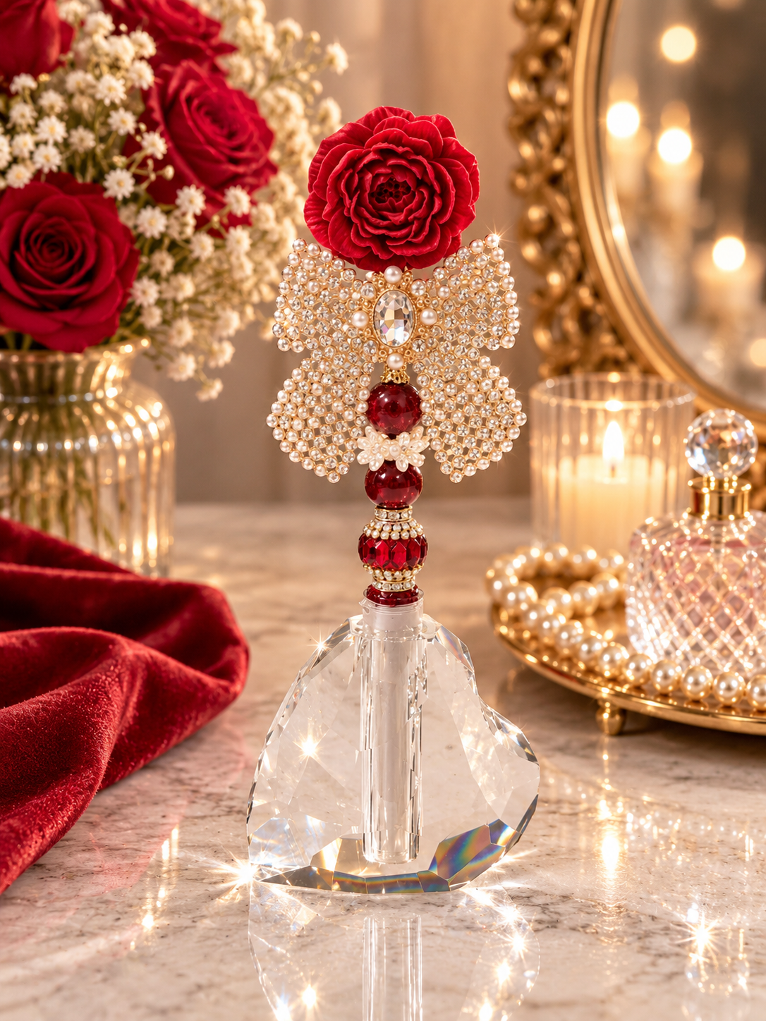 Ready to Ship Double Regular Fancy Topper Large Pen