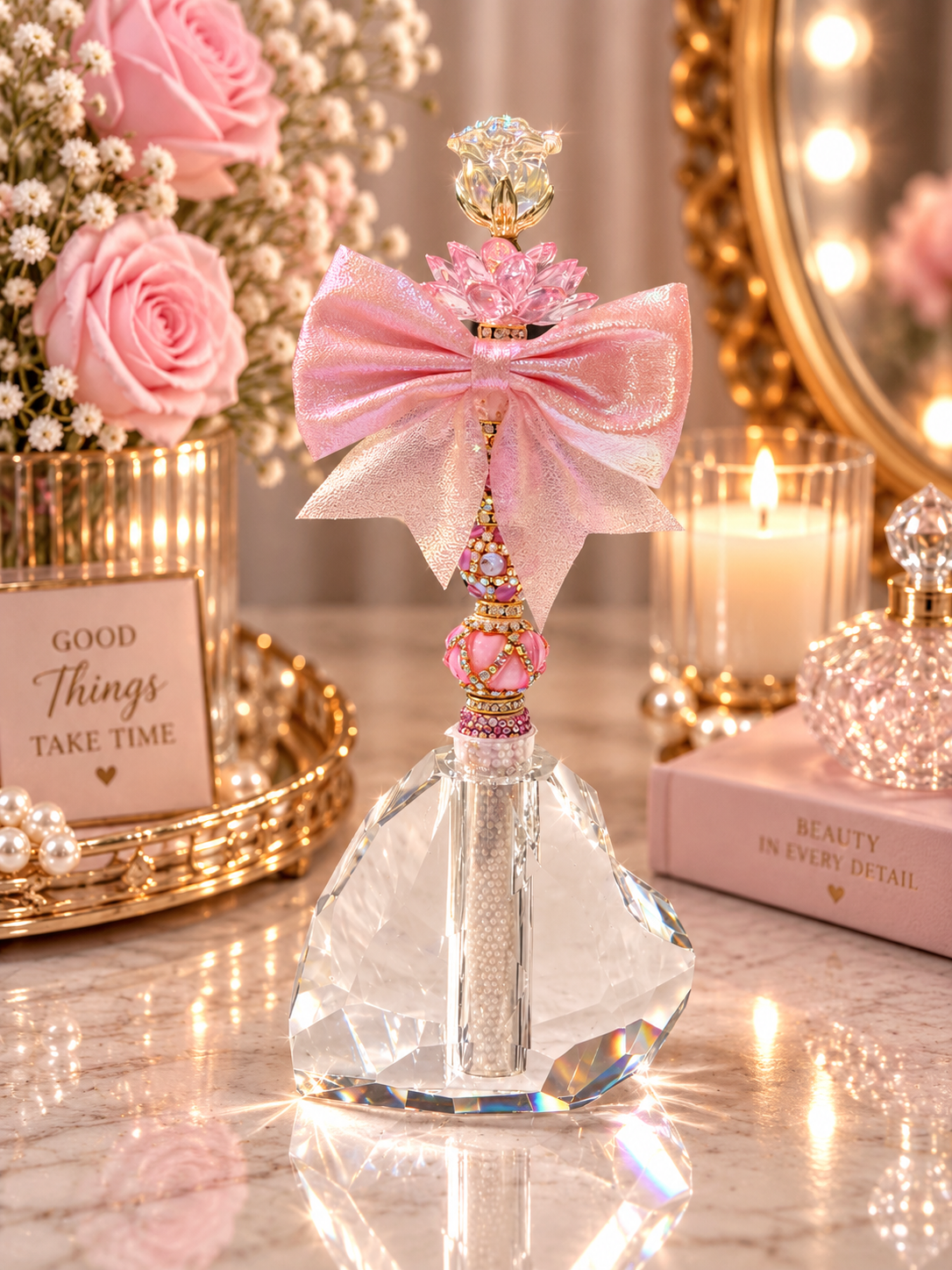 Fancy Blooming Rose Pen (Live Claim)