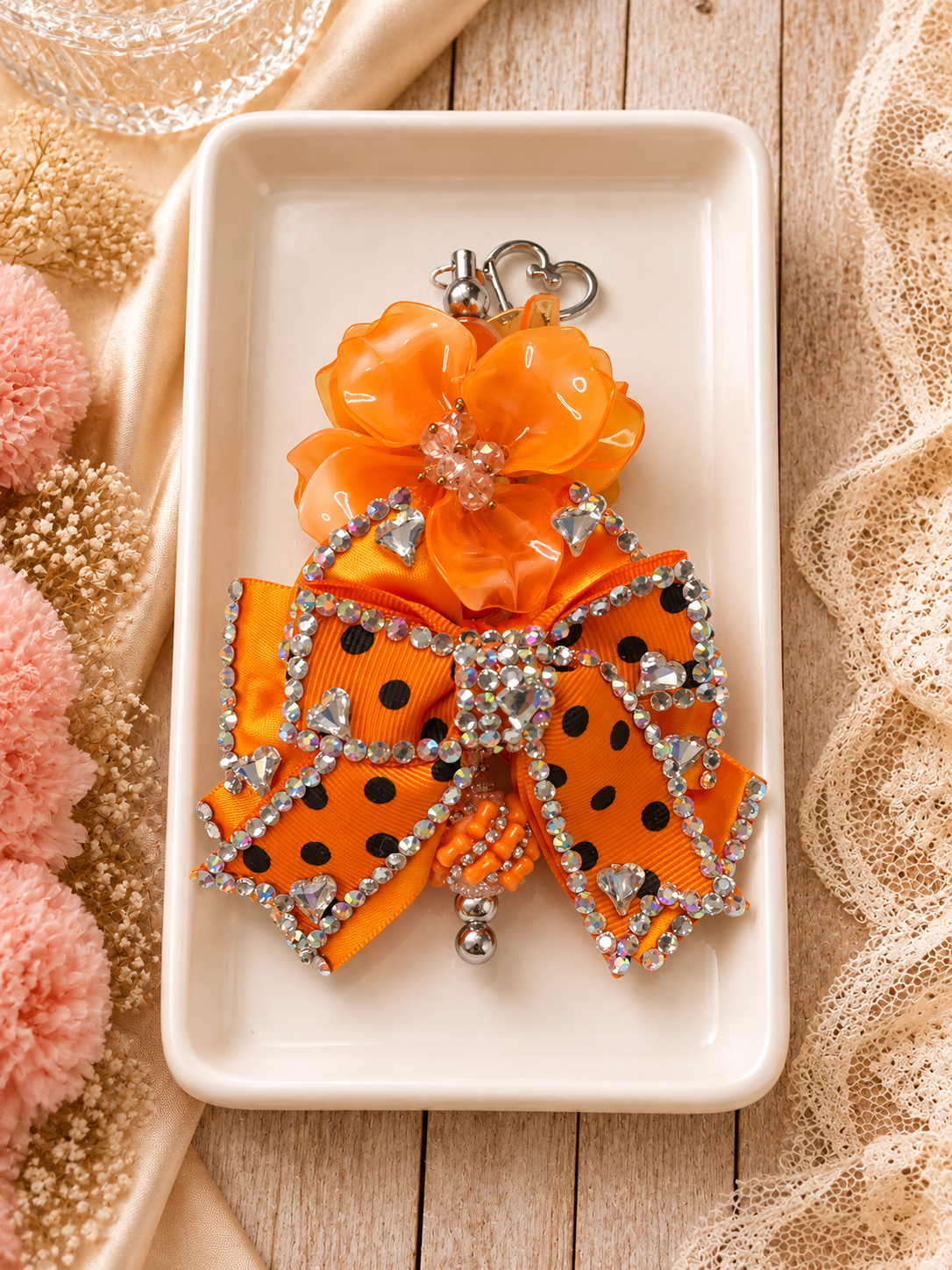 Live claim Fancy Keychain large with regular topper