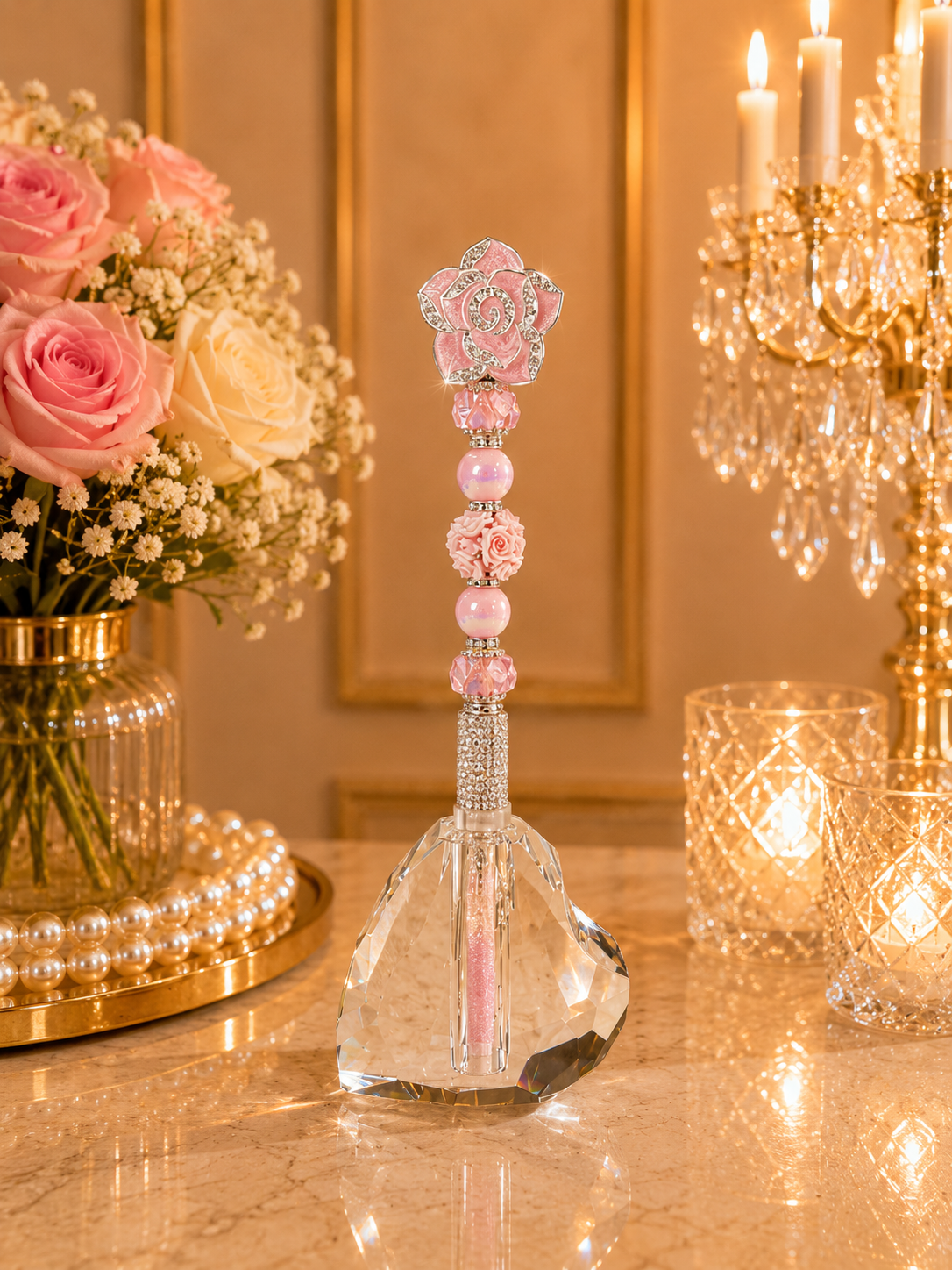 Ready to ship Large Fancy Pen with topper ￼